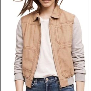 Anthropologie Excursion Hei Hei Bomber Jacket